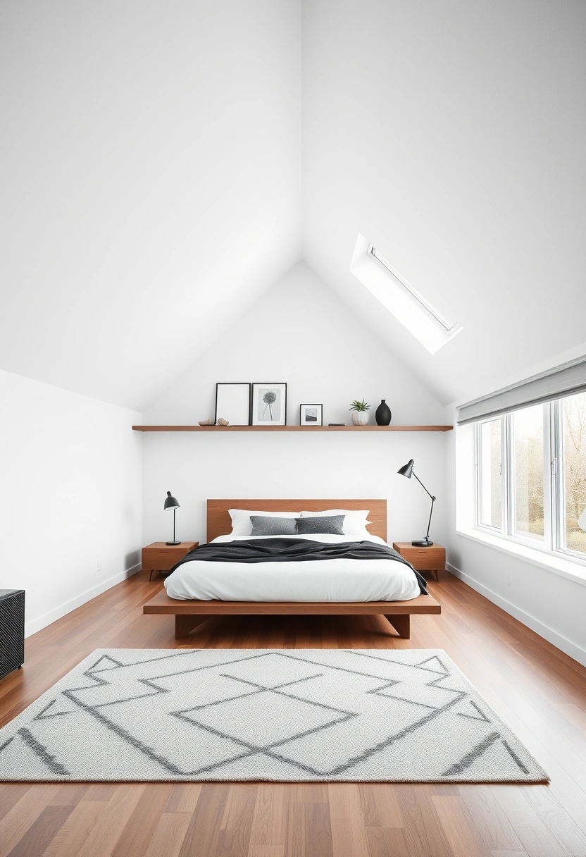 low ceiling attic bedroom 3