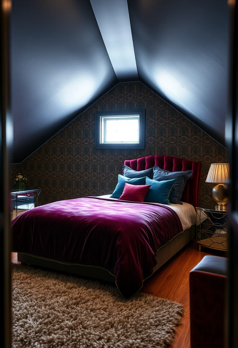 low ceiling attic bedroom 8