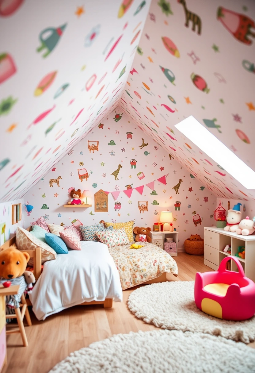 low ceiling attic bedroom 9