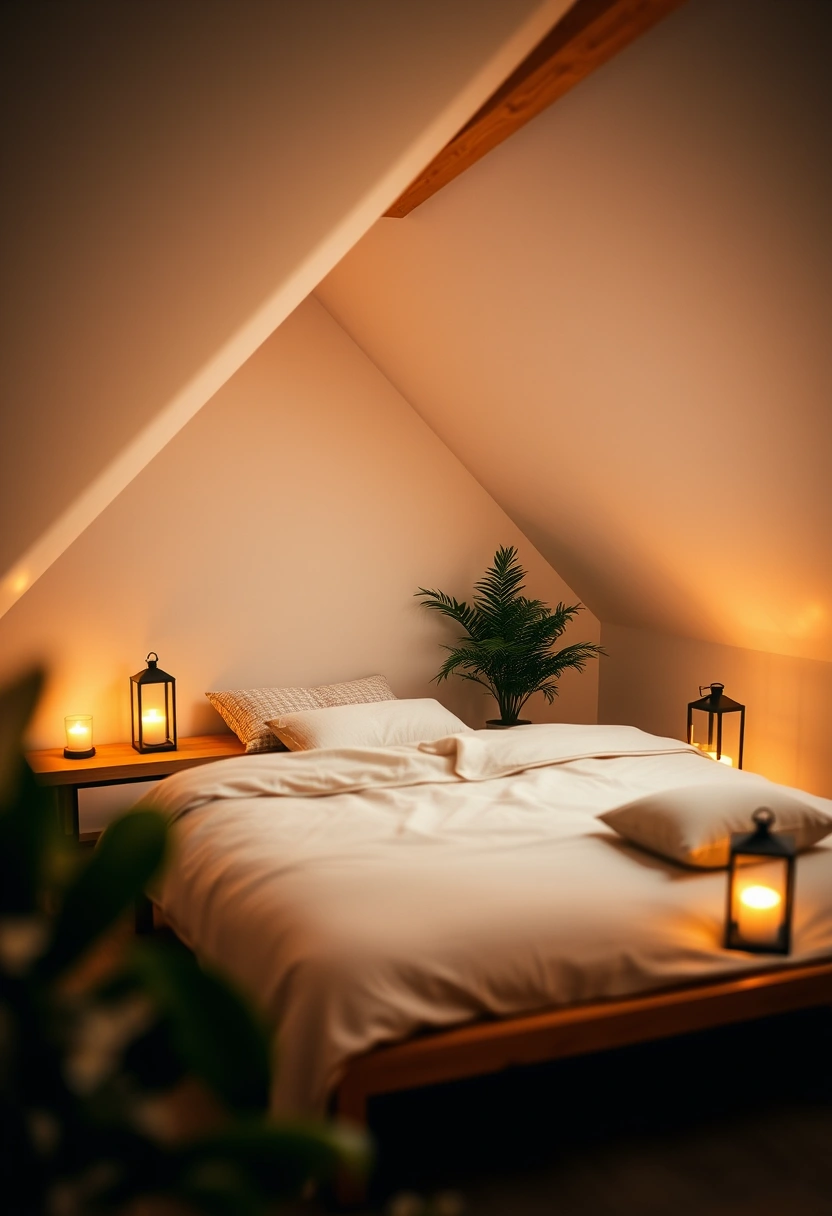 modern attic bedroom ideas 17