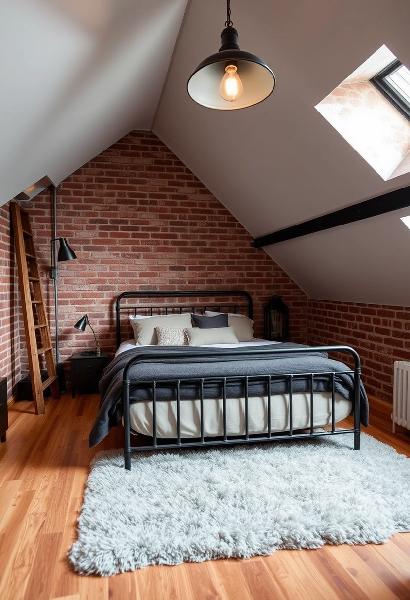 modern attic bedroom ideas 8