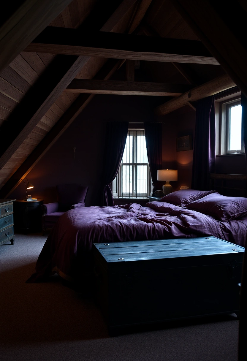 moody attic bedroom 1