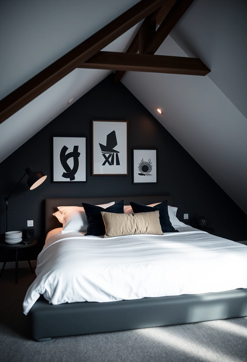 moody attic bedroom 16