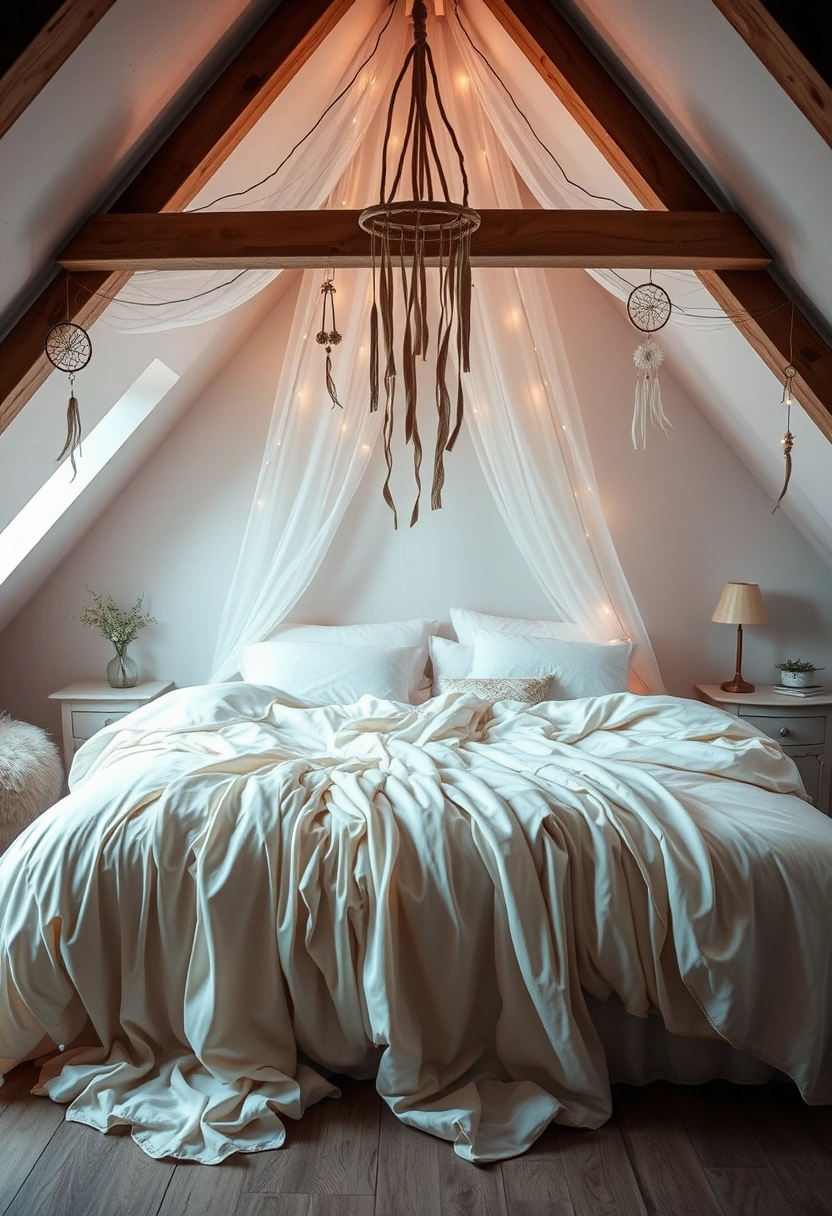 moody attic bedroom 17