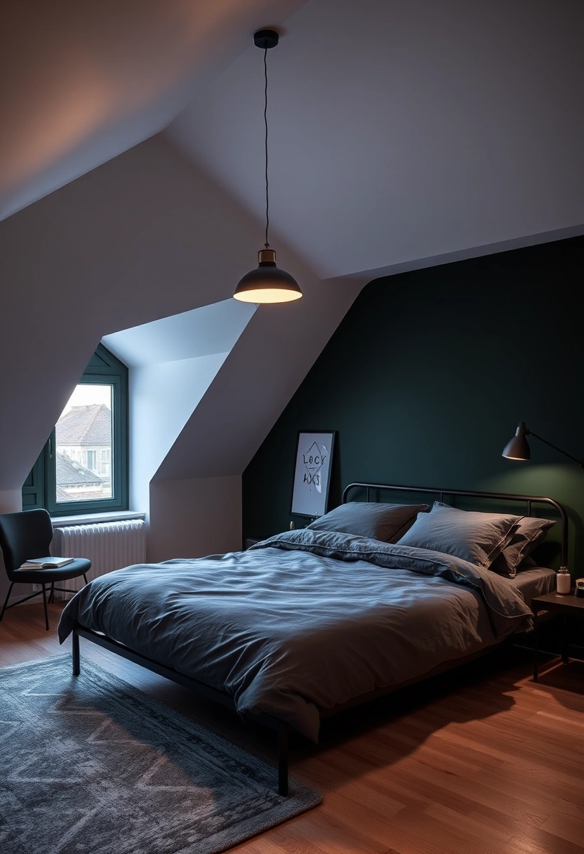 moody attic bedroom 3