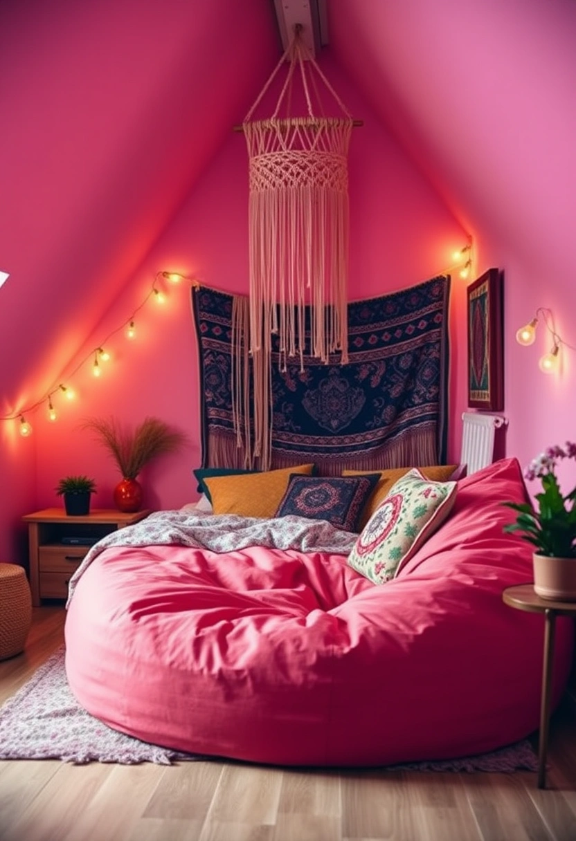 pink attic bedroom 4