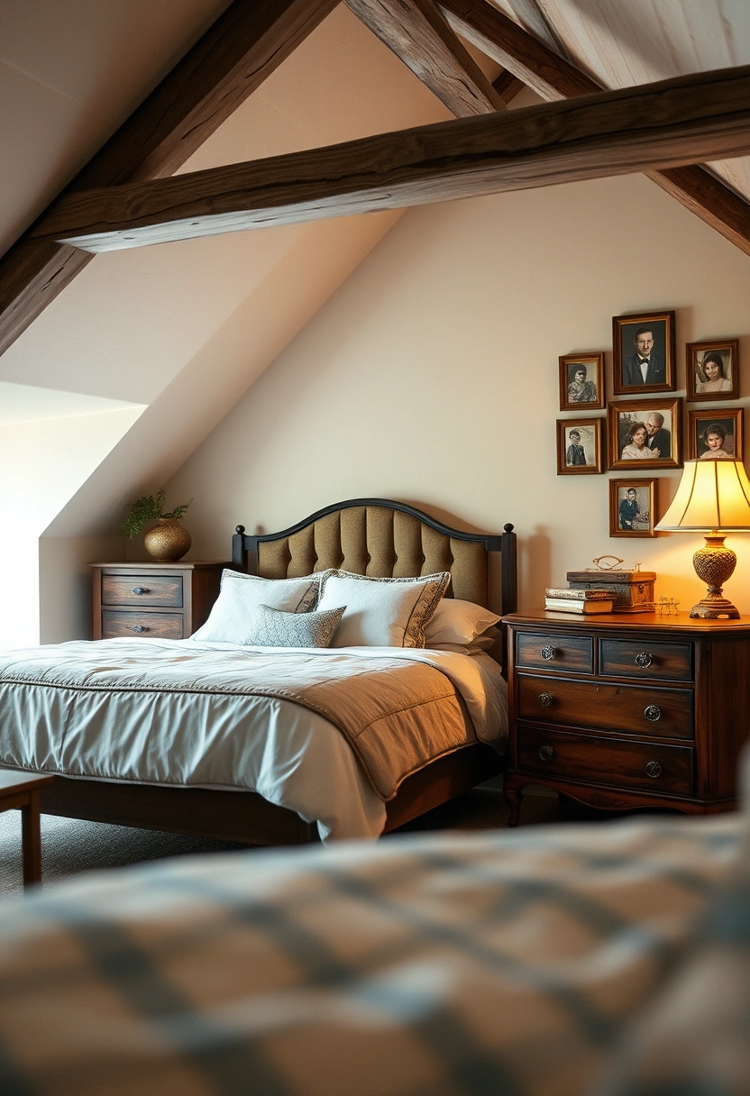 rustic attic bedroom 17