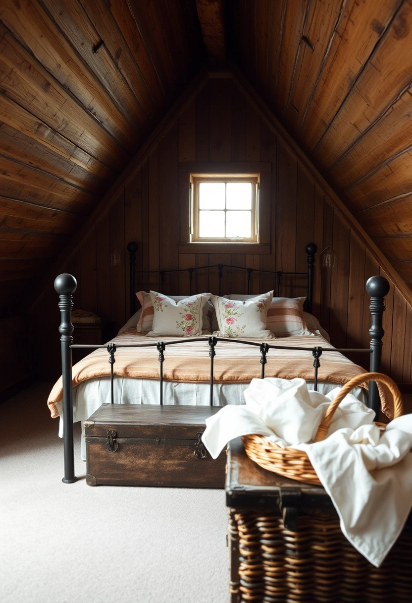 rustic attic bedroom 3