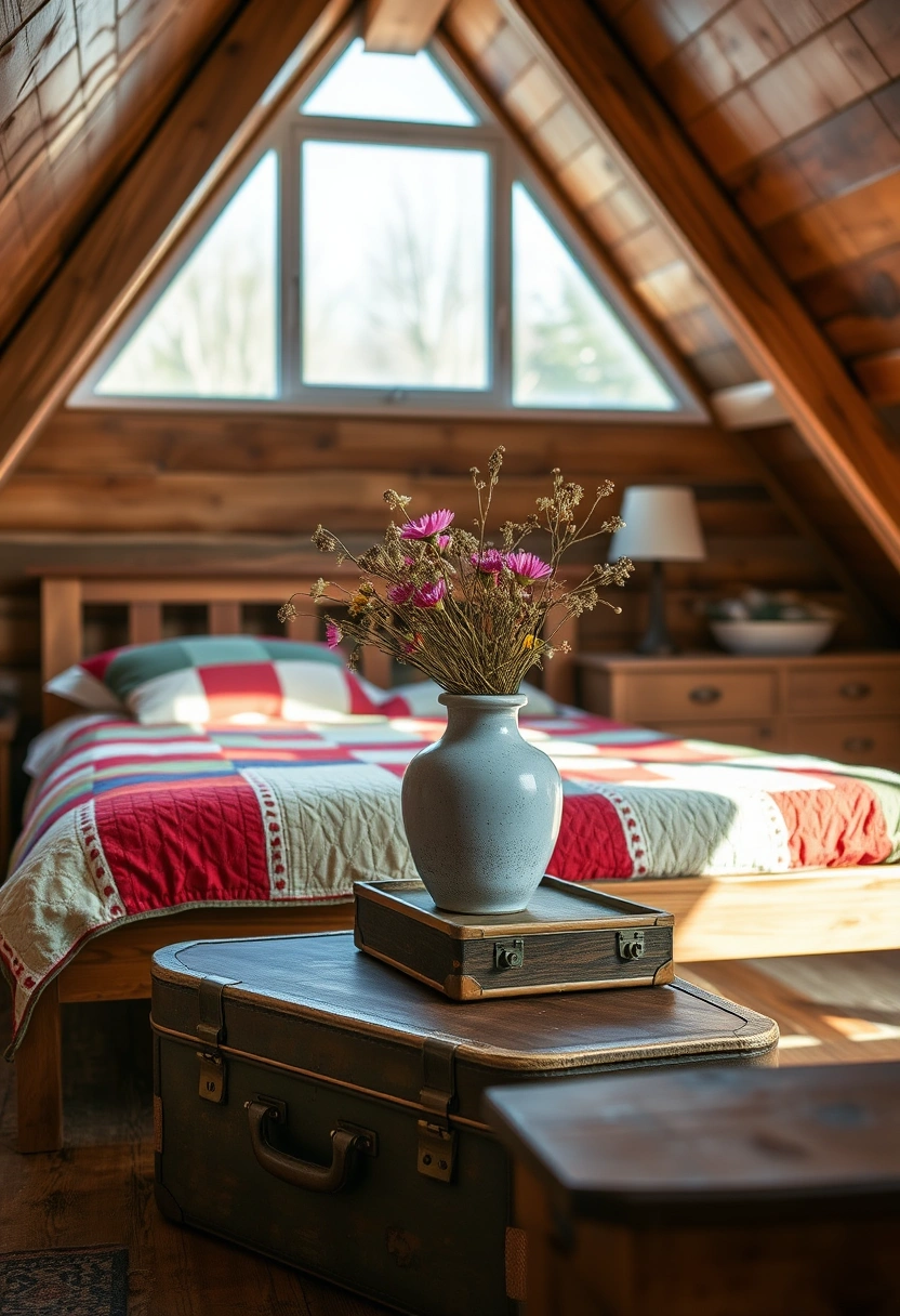 rustic attic bedroom 5