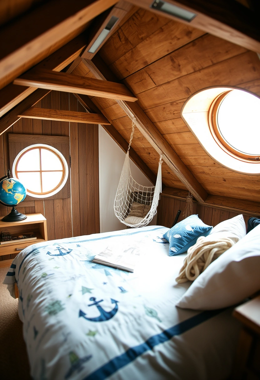 rustic attic bedroom 9