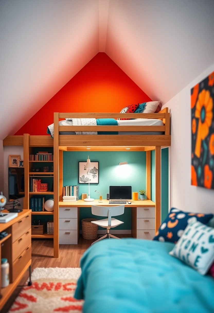 small attic bedroom 14