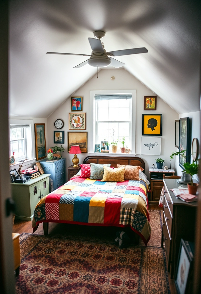 small attic bedroom 16