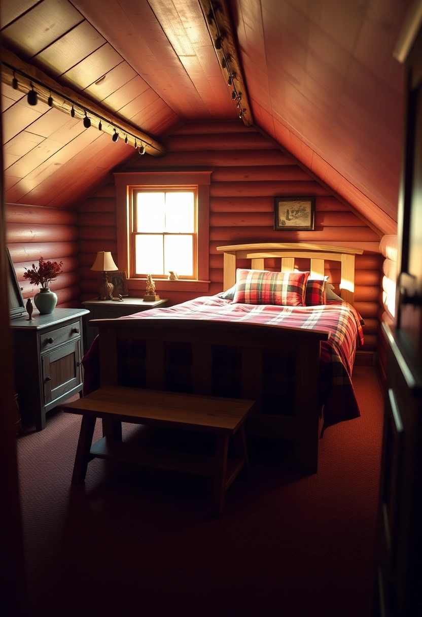 small attic bedroom 18