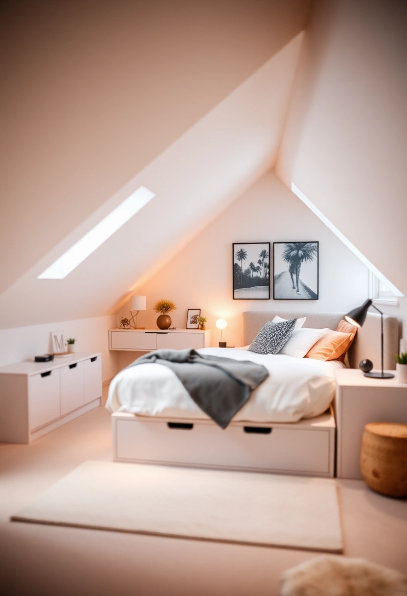 small attic bedroom ideas 16