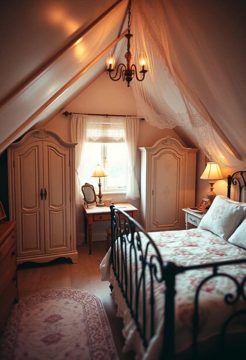 tiny attic bedroom 14