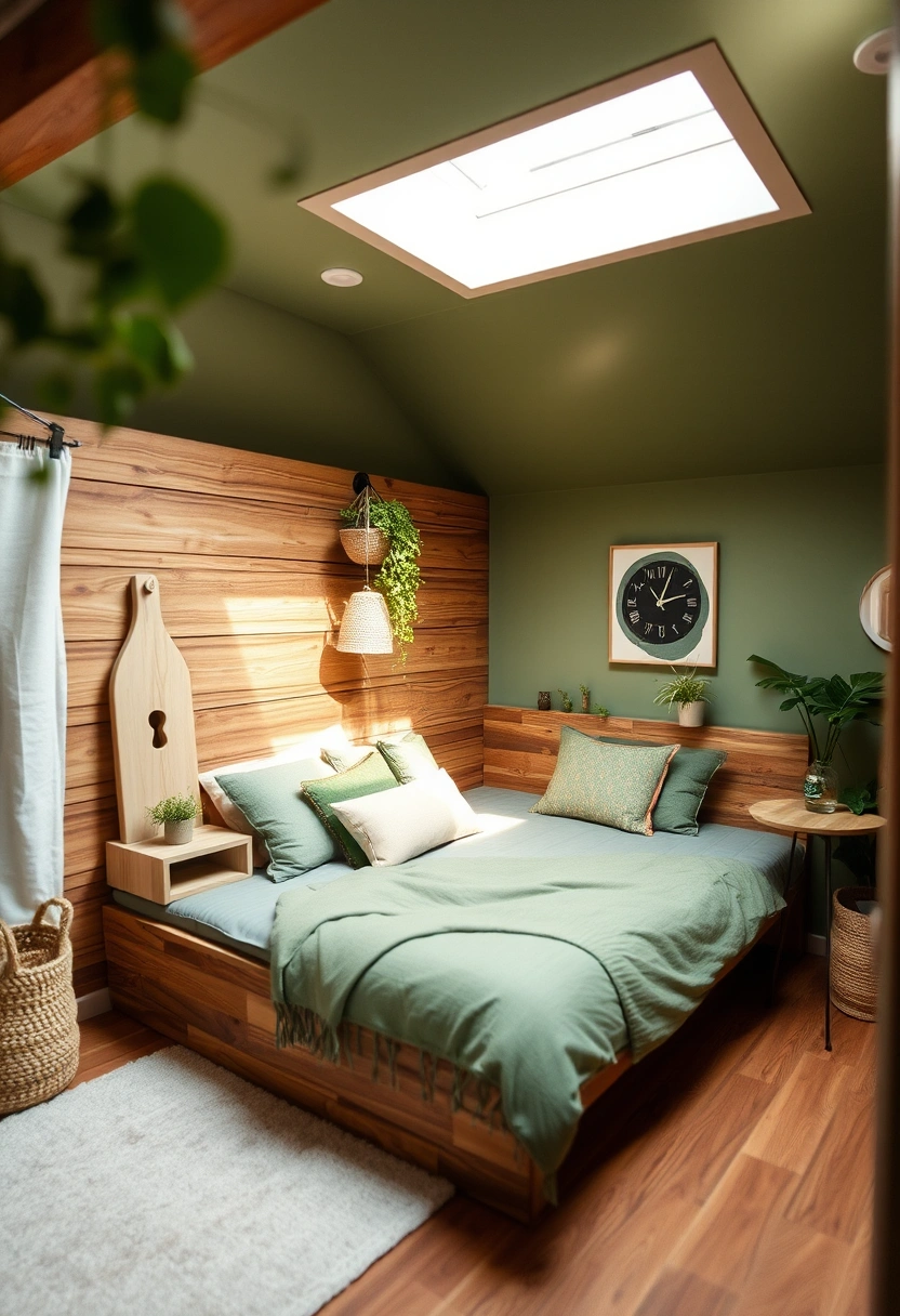 tiny attic bedroom 15