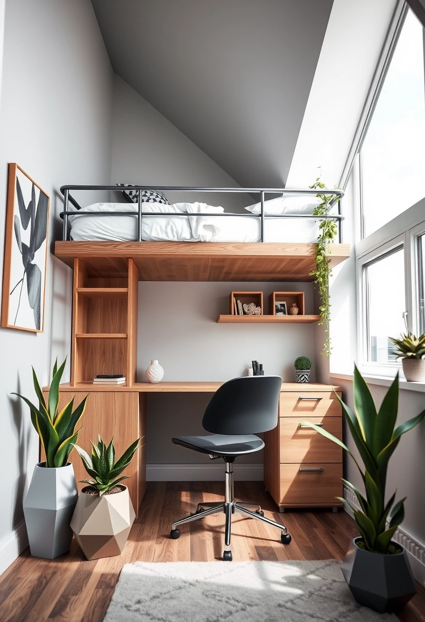 tiny attic bedroom 3