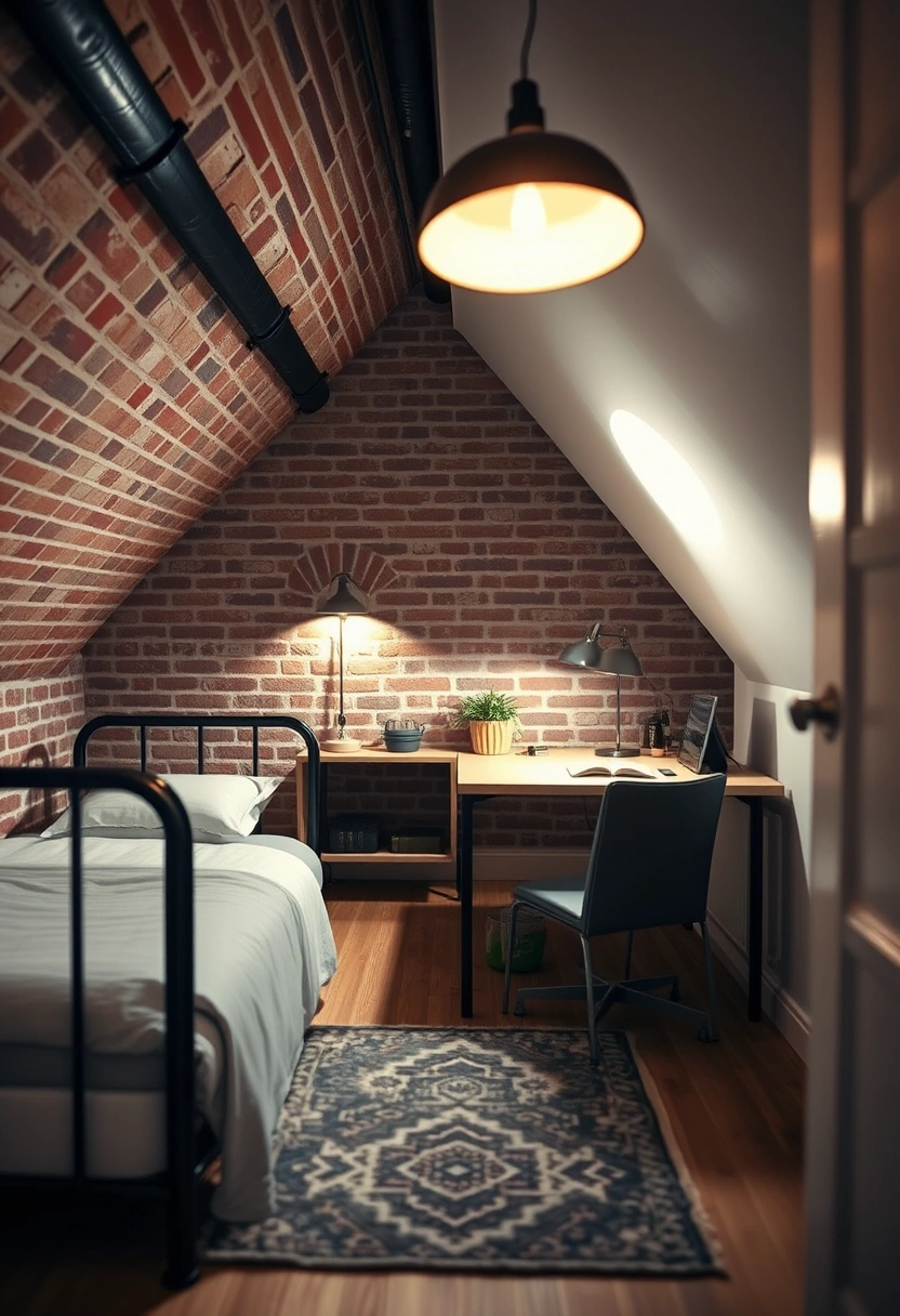 tiny attic bedroom 8