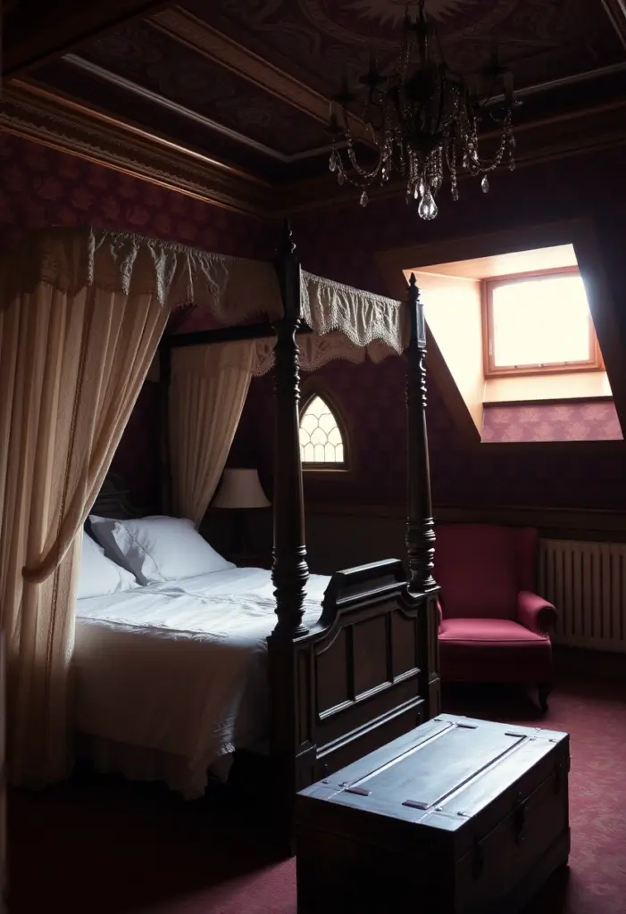 victorian attic bedroom 1