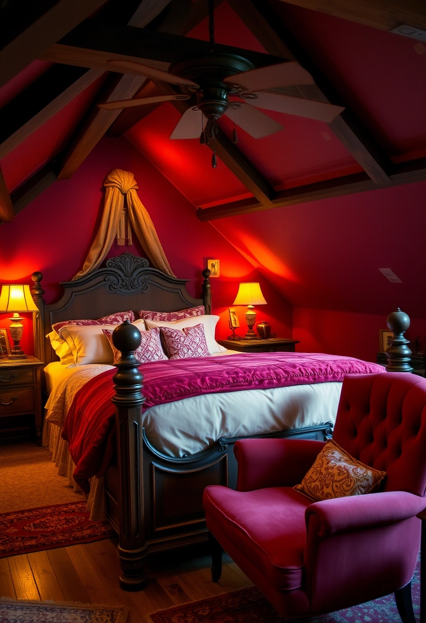 victorian attic bedroom 20