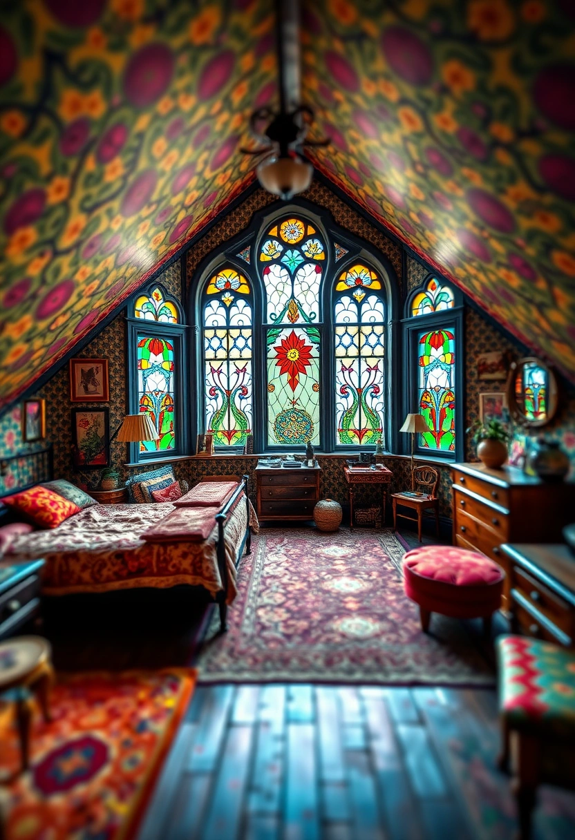 victorian attic bedroom 7